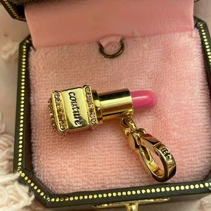 Vintage Juicy Couture Couture Gloss charm YJRU0871 tagged box - pink lipstick